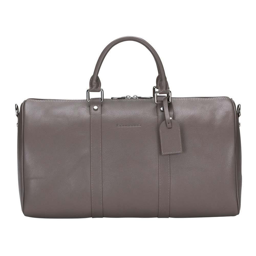 Caira Leather Travel Bag Mink Bouletta