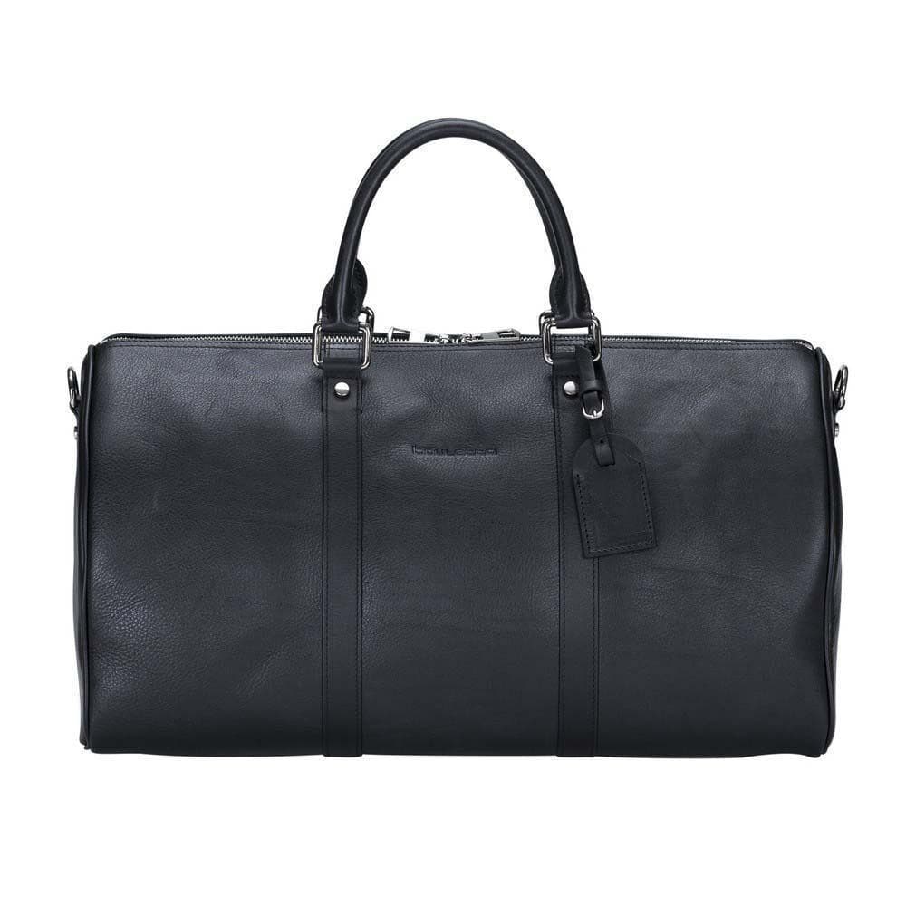 Caira Leather Travel Bag Black Bouletta
