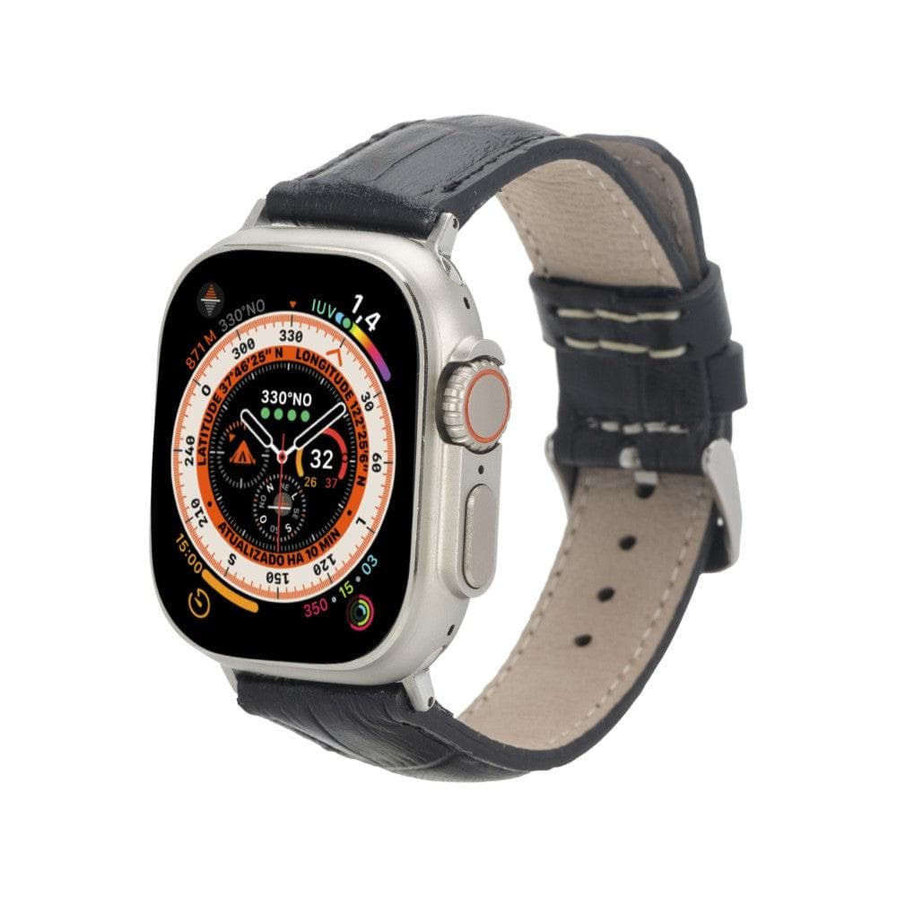 Cardiff Classic Apple Watch Leather Straps Bouletta