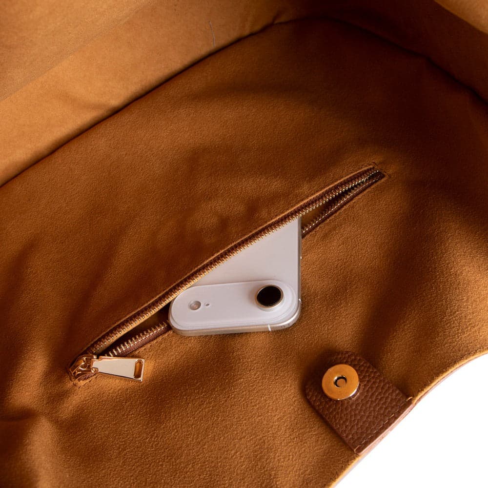 Carina Suede Leather Women's Bag Bouletta