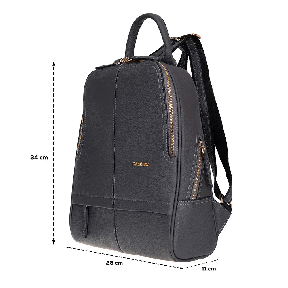 Carrera Elvina Leather Women's Backpack Bag Bouletta