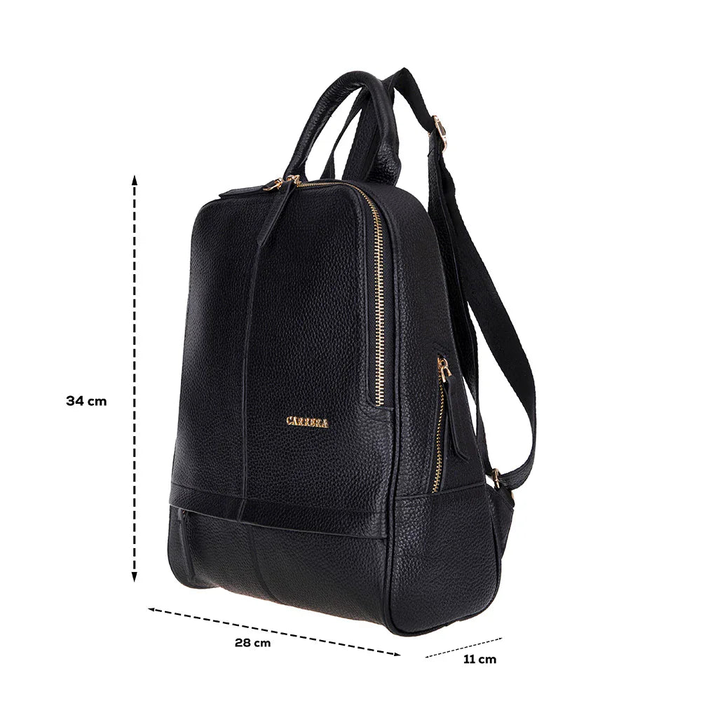 Carrera Elvina Leather Women's Backpack Bag Bouletta