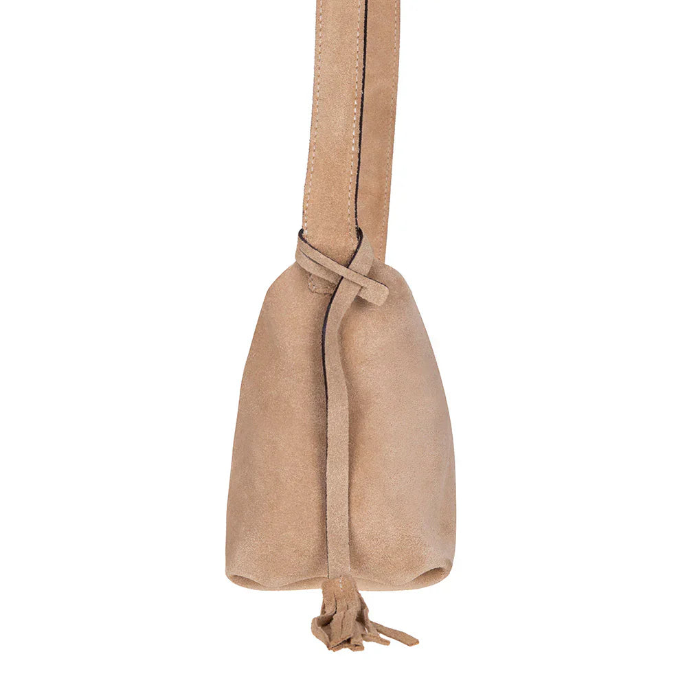 Carrera Melora Suede Leather Women's Bag Bouletta