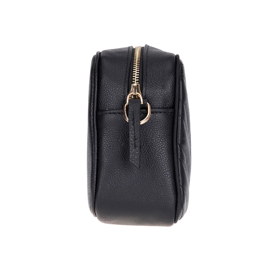 Carrera Serina Leather Women's Bag Black Bouletta