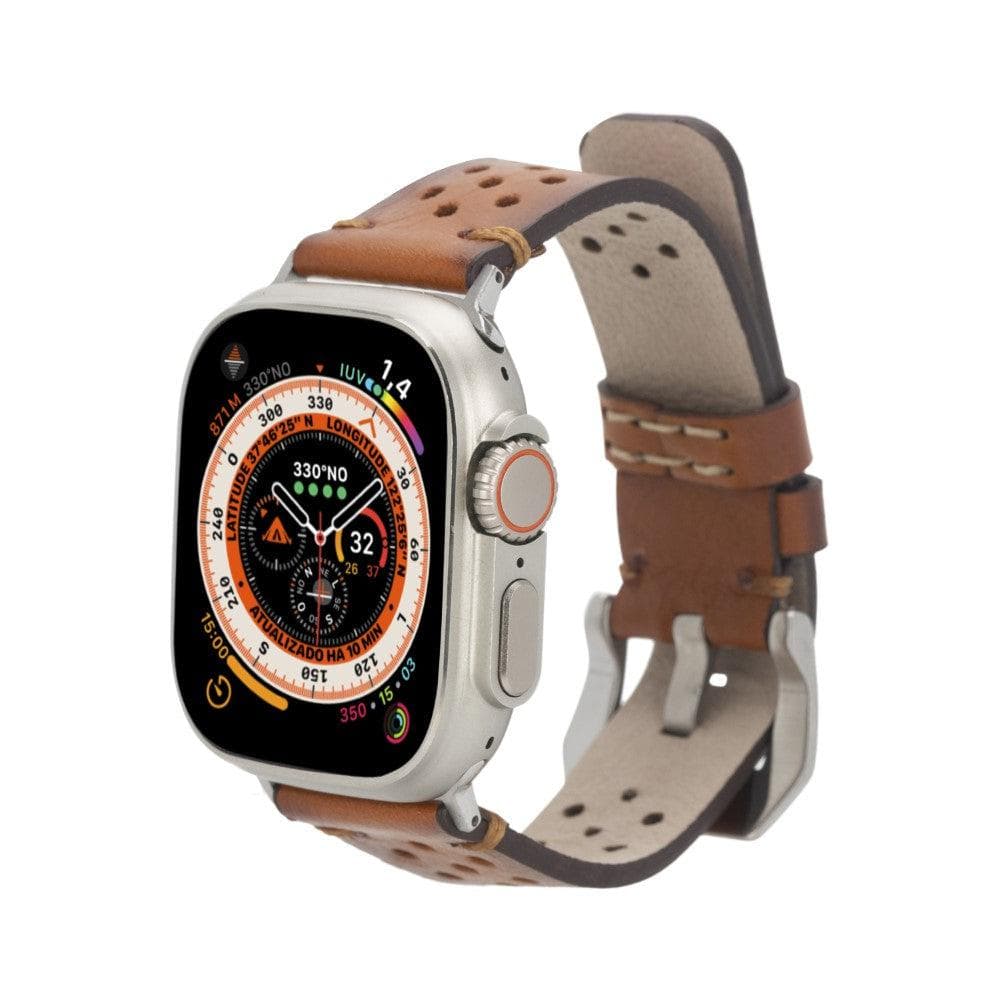 Chester Vigo Apple Watch Leather Straps Tan / Leather Bouletta