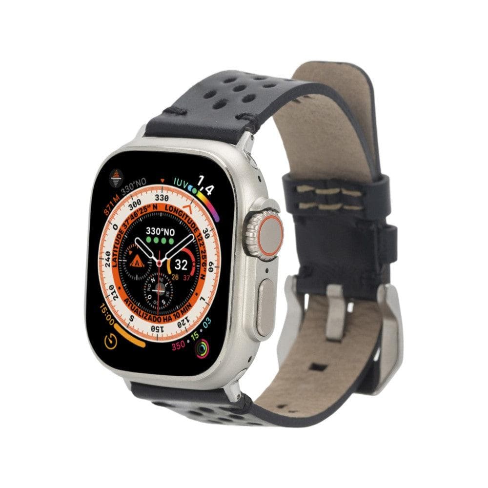 Chester Vigo Apple Watch Leather Straps Black / Leather Bouletta