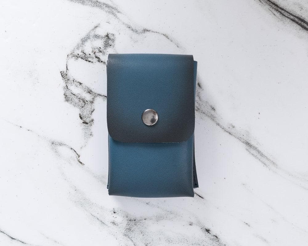 Cigarette Leather Case Blue Bouletta