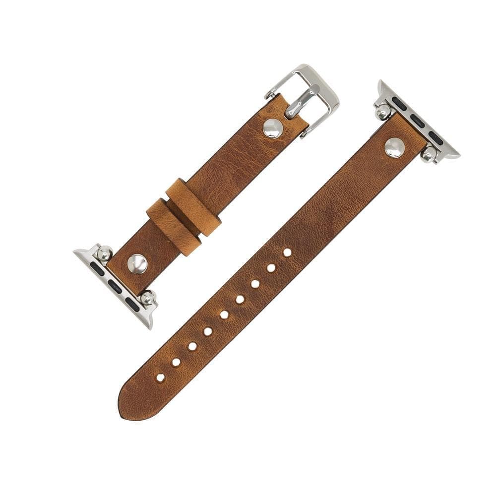 Clitheroe Ferro Apple Watch Leather Straps Bouletta