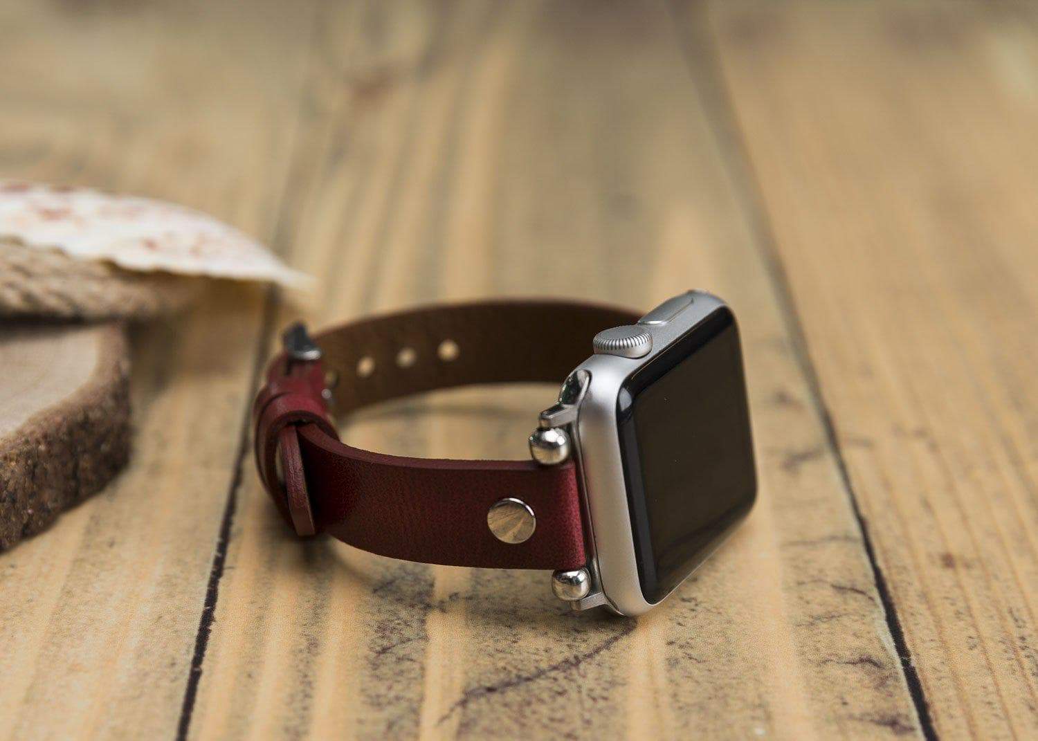 Clitheroe Ferro Apple Watch Leather Straps Bouletta