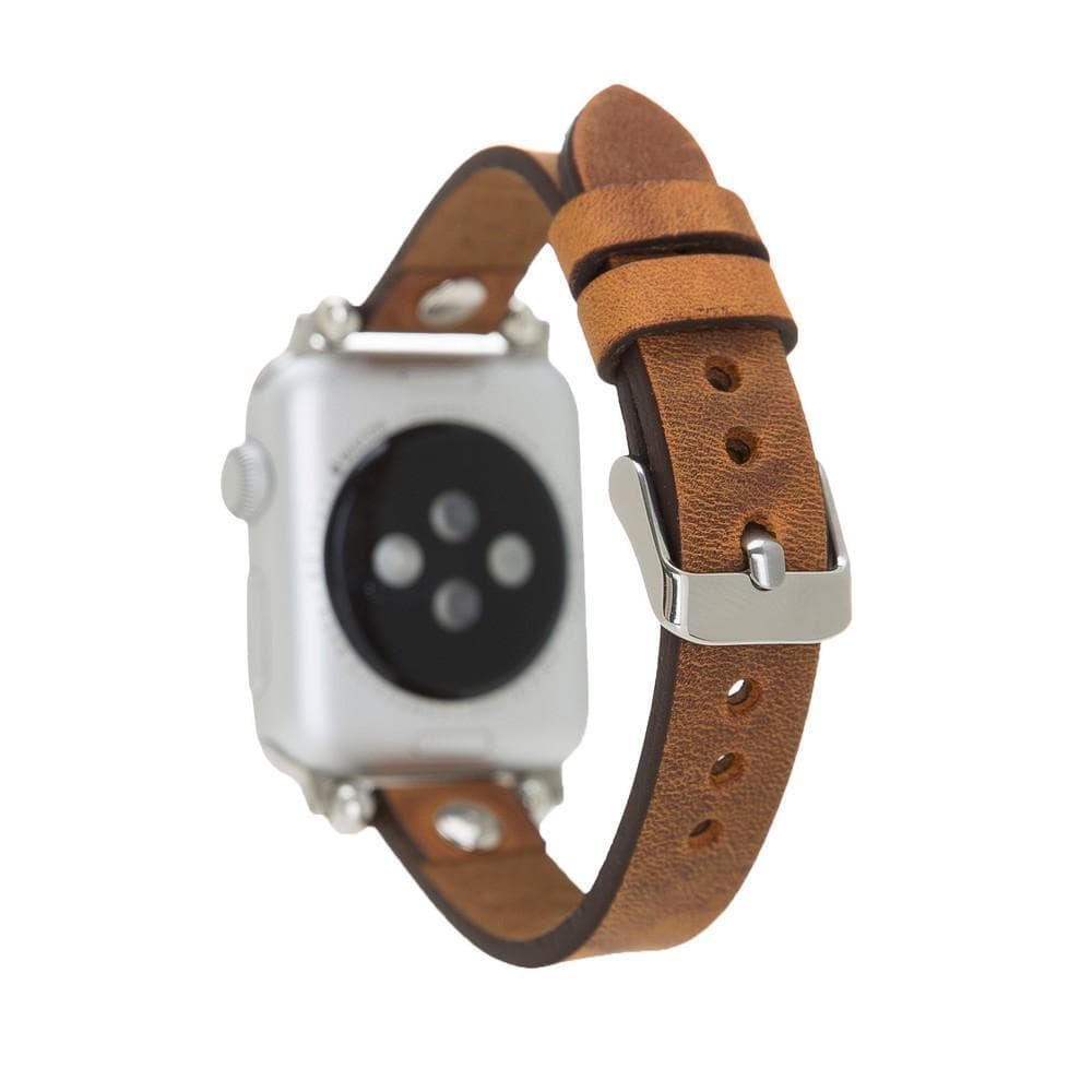 Clitheroe Ferro Apple Watch Leather Straps Bouletta