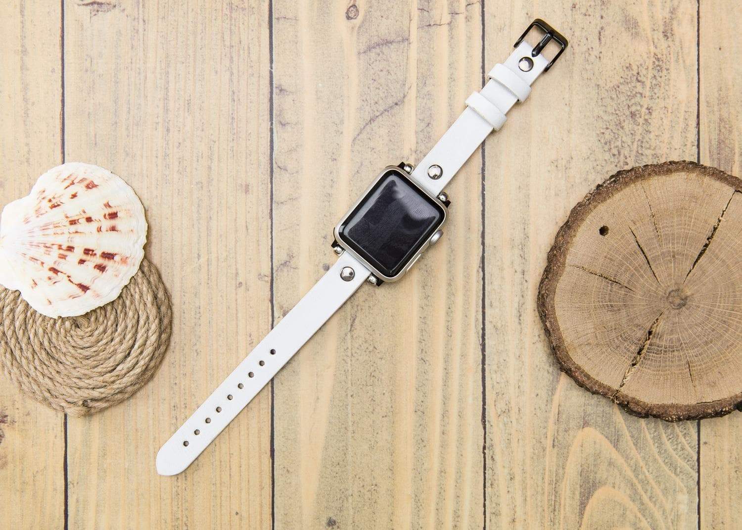 Clitheroe Ferro Apple Watch Leather Straps Bouletta
