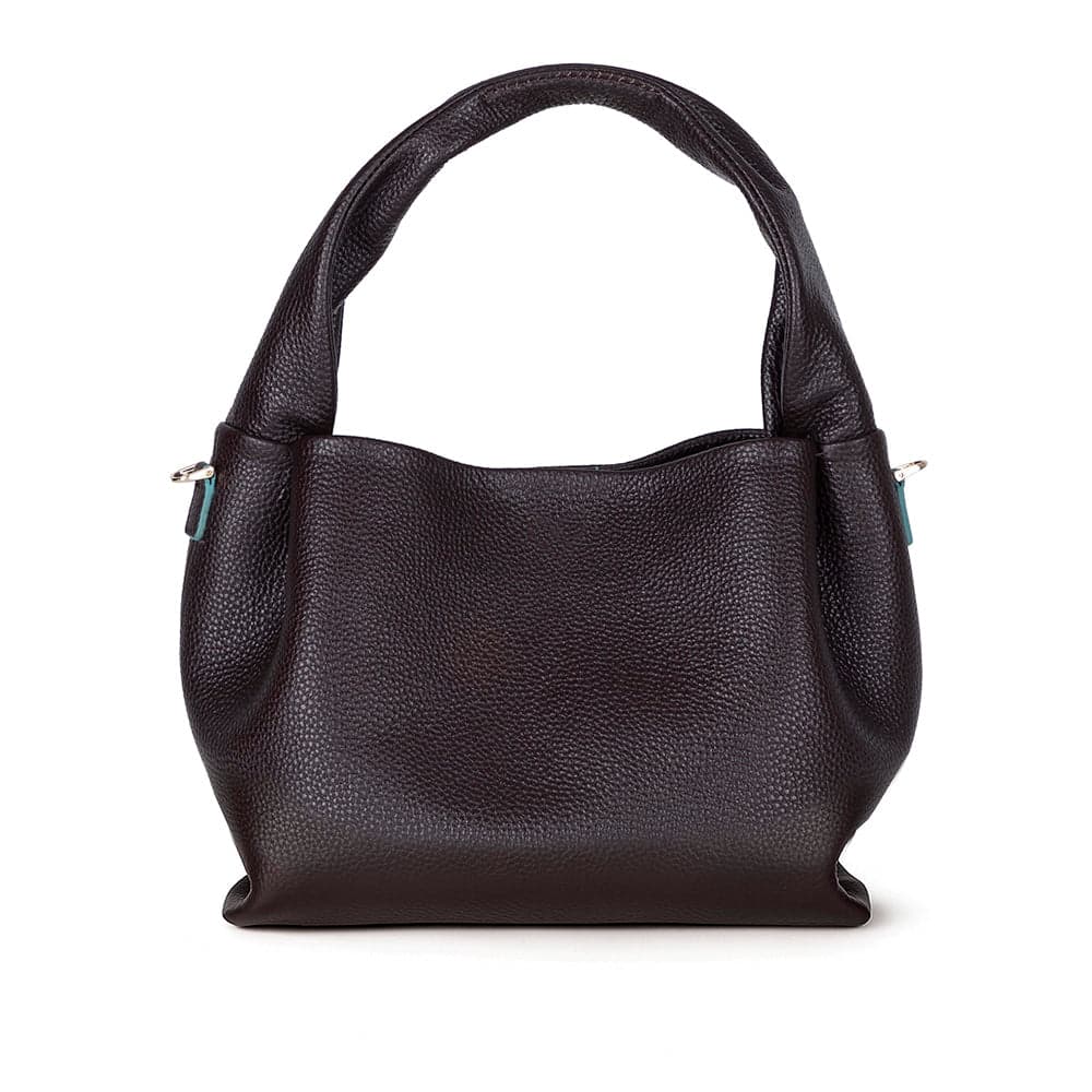 Cortina Women's Leather Bag Brown Bouletta