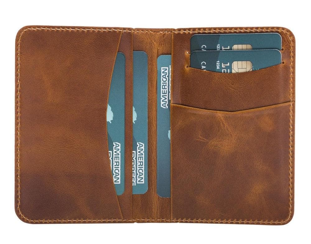 Dalfsen Leather Card Holder Moccasin Bouletta