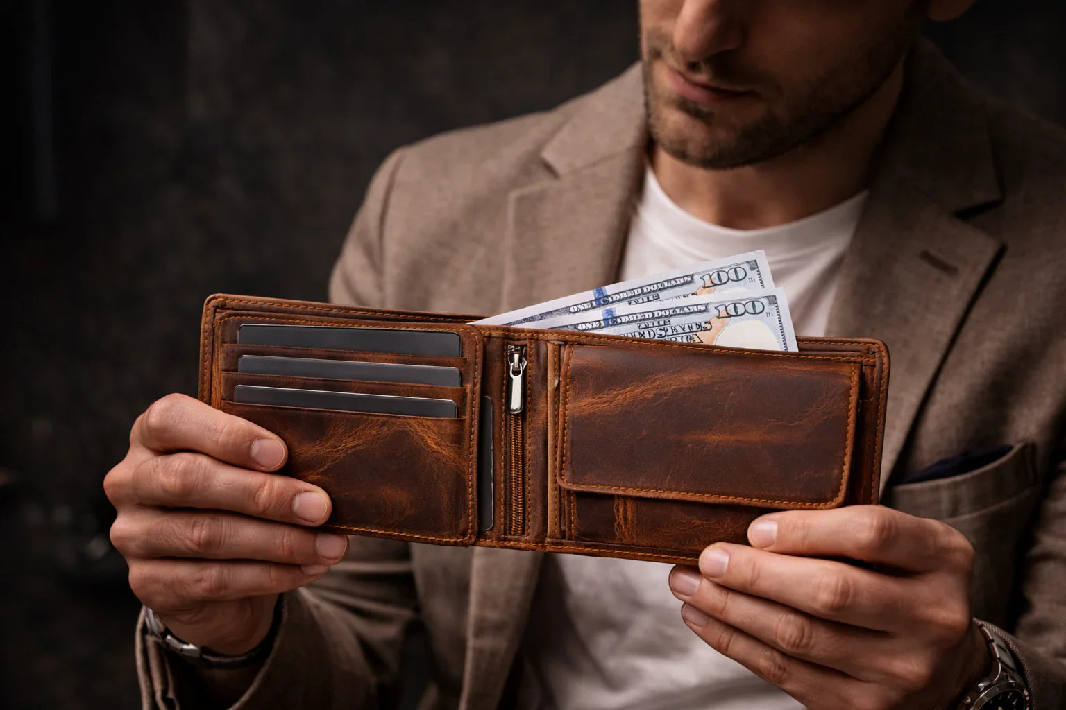 Dario Leather Men's Wallet Bouletta