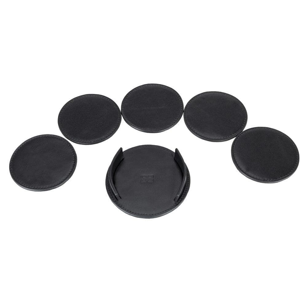 Divine Leather Cup Coaster Set Bouletta