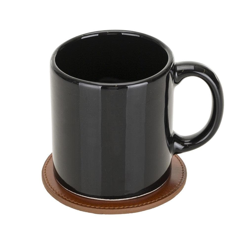 Divine Leather Cup Coaster Set Bouletta