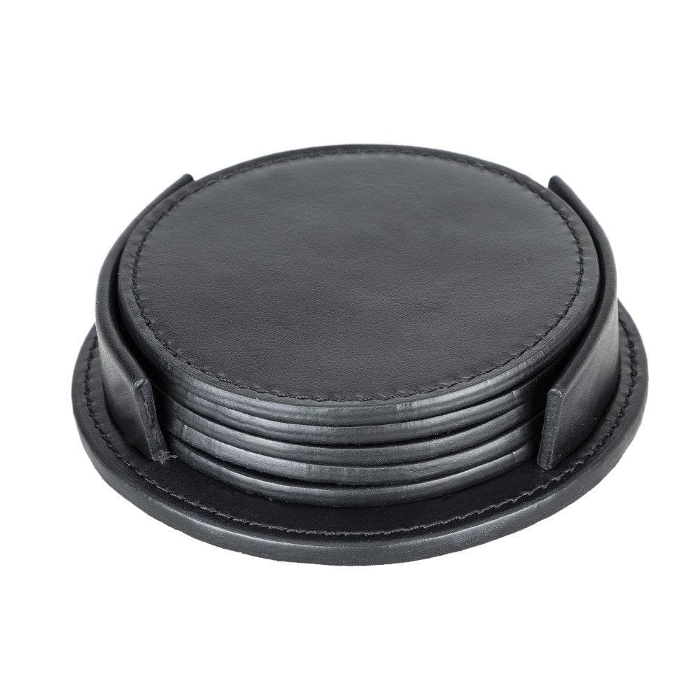 Divine Leather Cup Coaster Set Bouletta