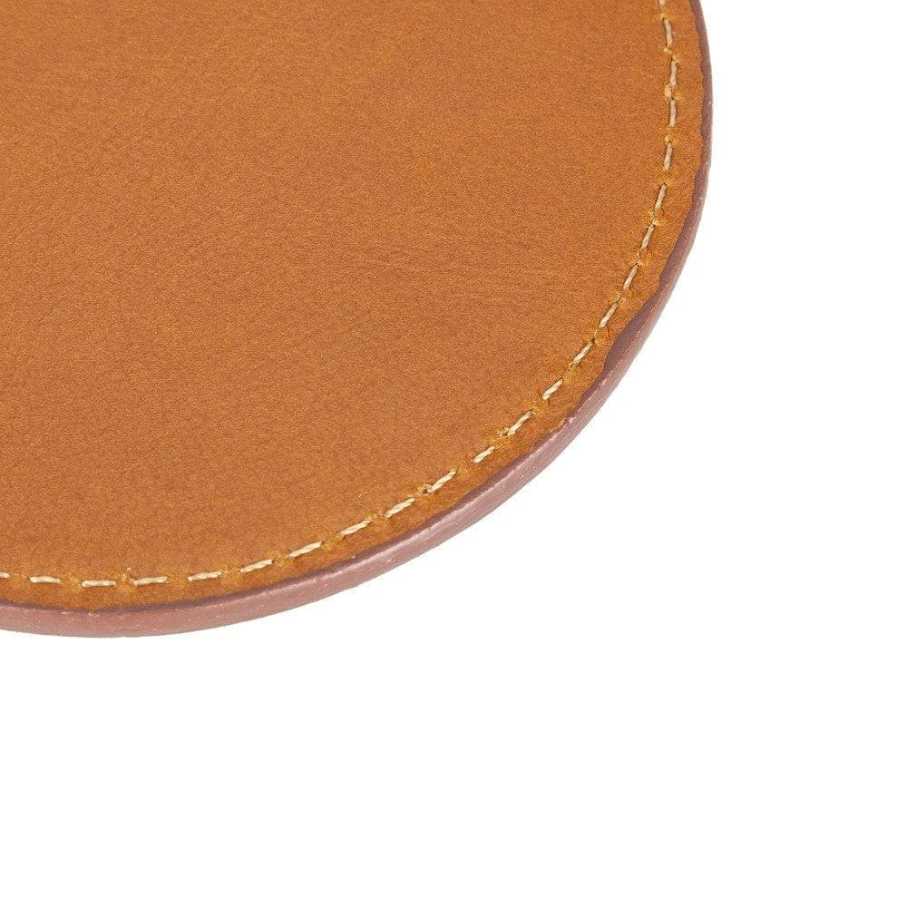 Divine Leather Cup Coaster Set Bouletta