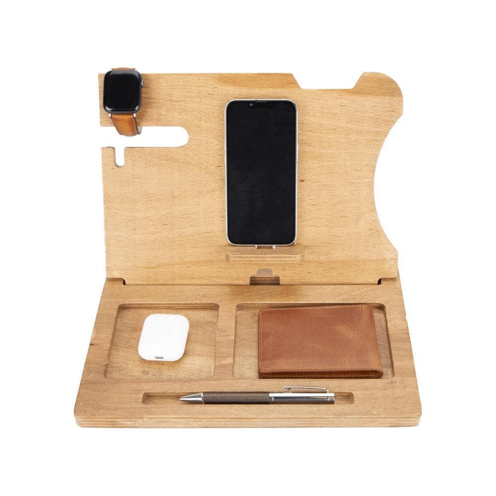 Docking Stand Light Wood Bouletta