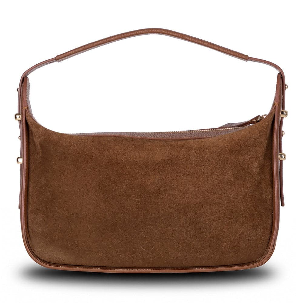 Dolcezza Suede Leather Women's Bag Bouletta
