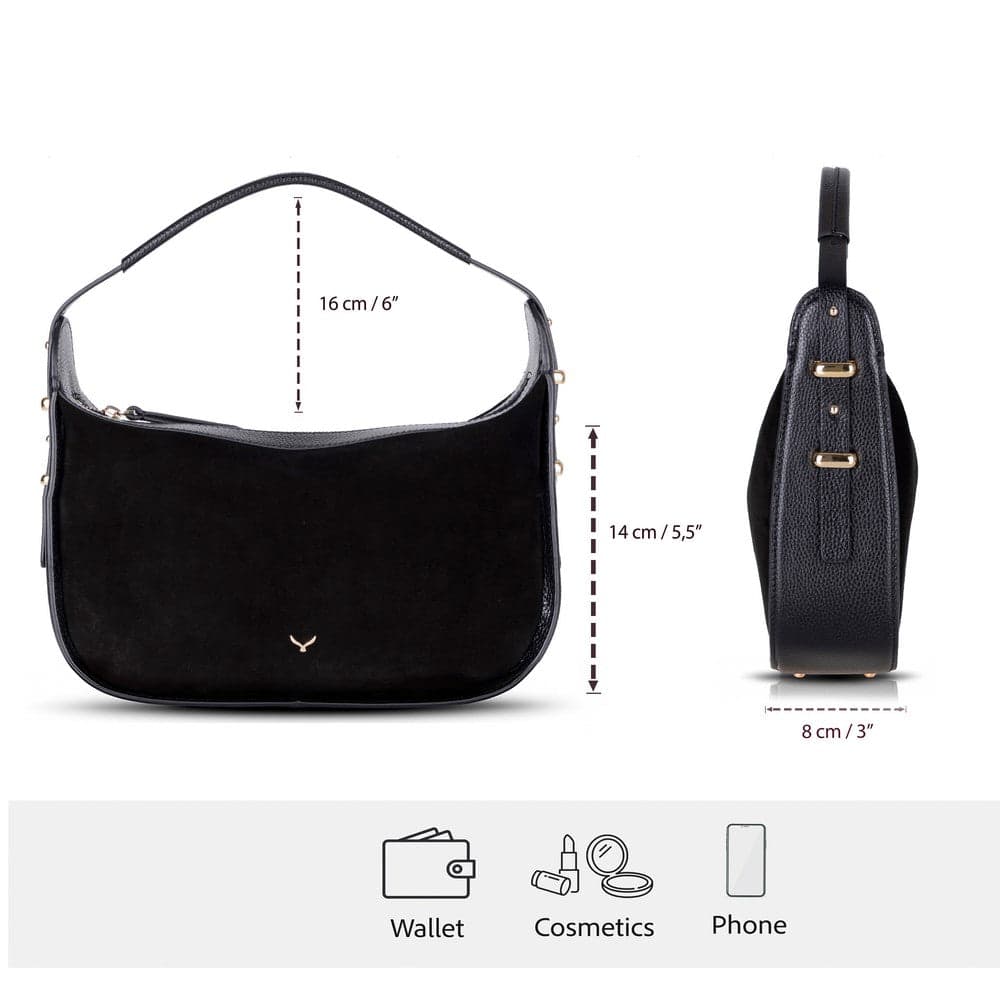 Dolcezza Suede Leather Women's Bag Bouletta