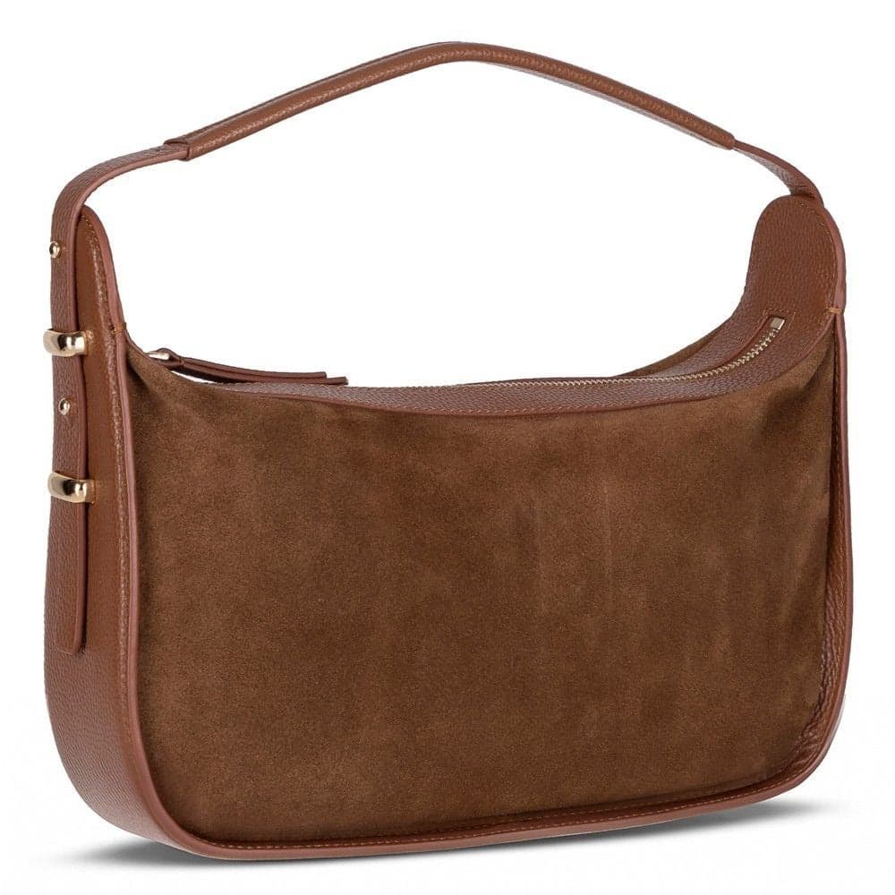 Dolcezza Suede Leather Women's Bag Bouletta