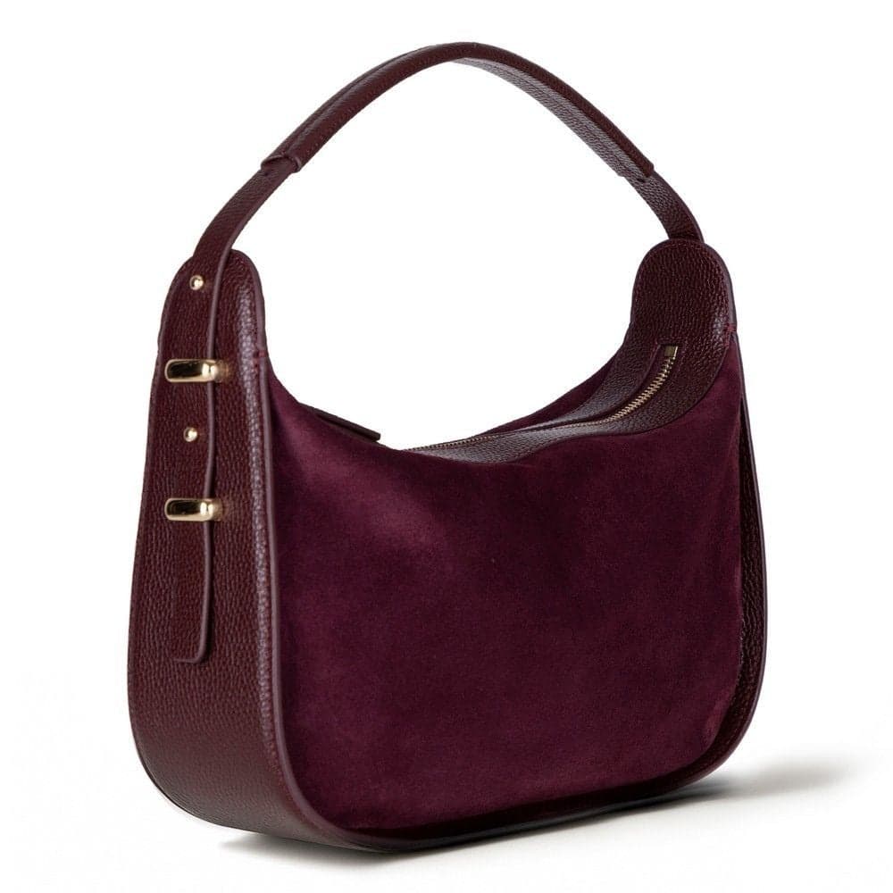 Dolcezza Suede Leather Women's Bag Bouletta