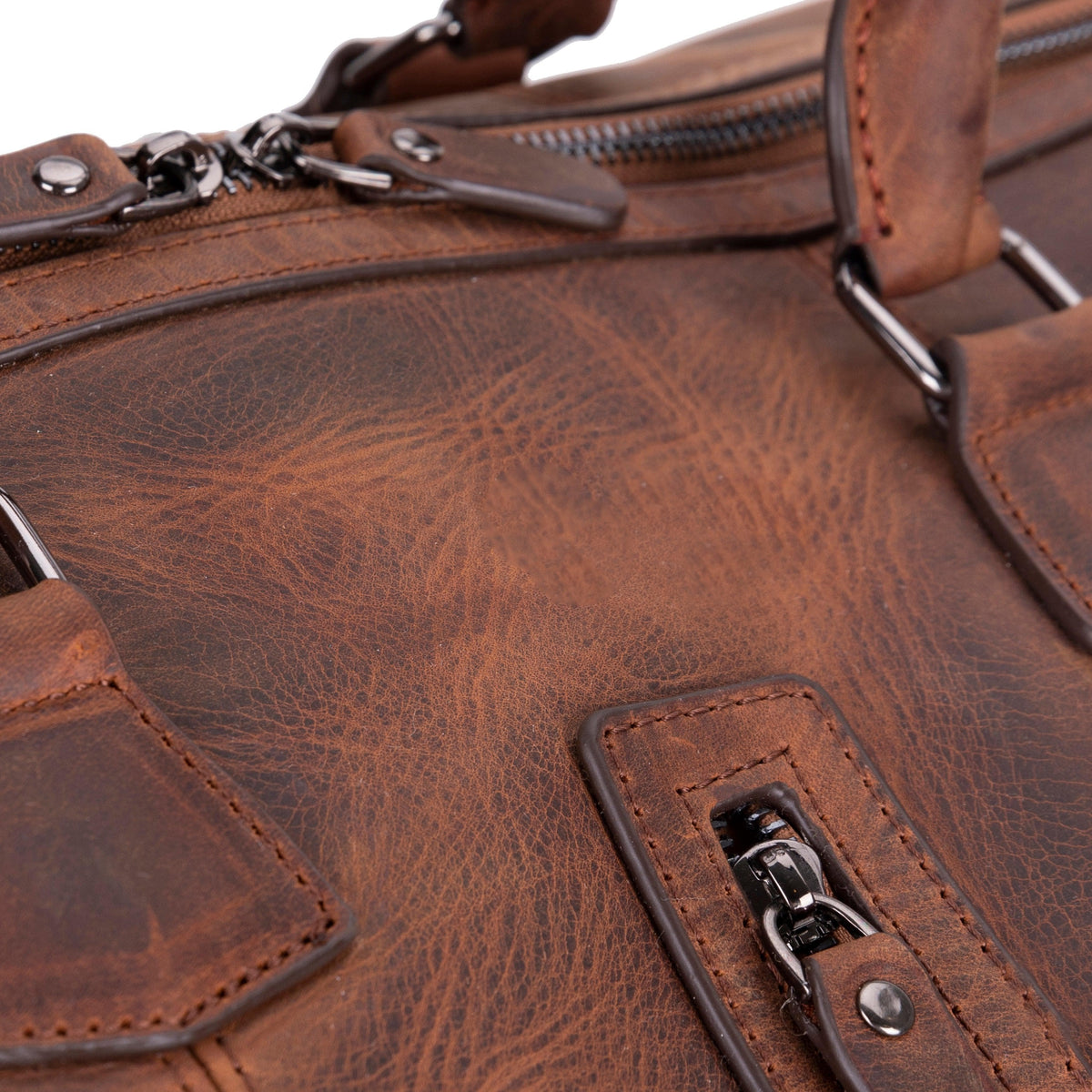Dolly Leather Weekend Duffle Bag Bouletta
