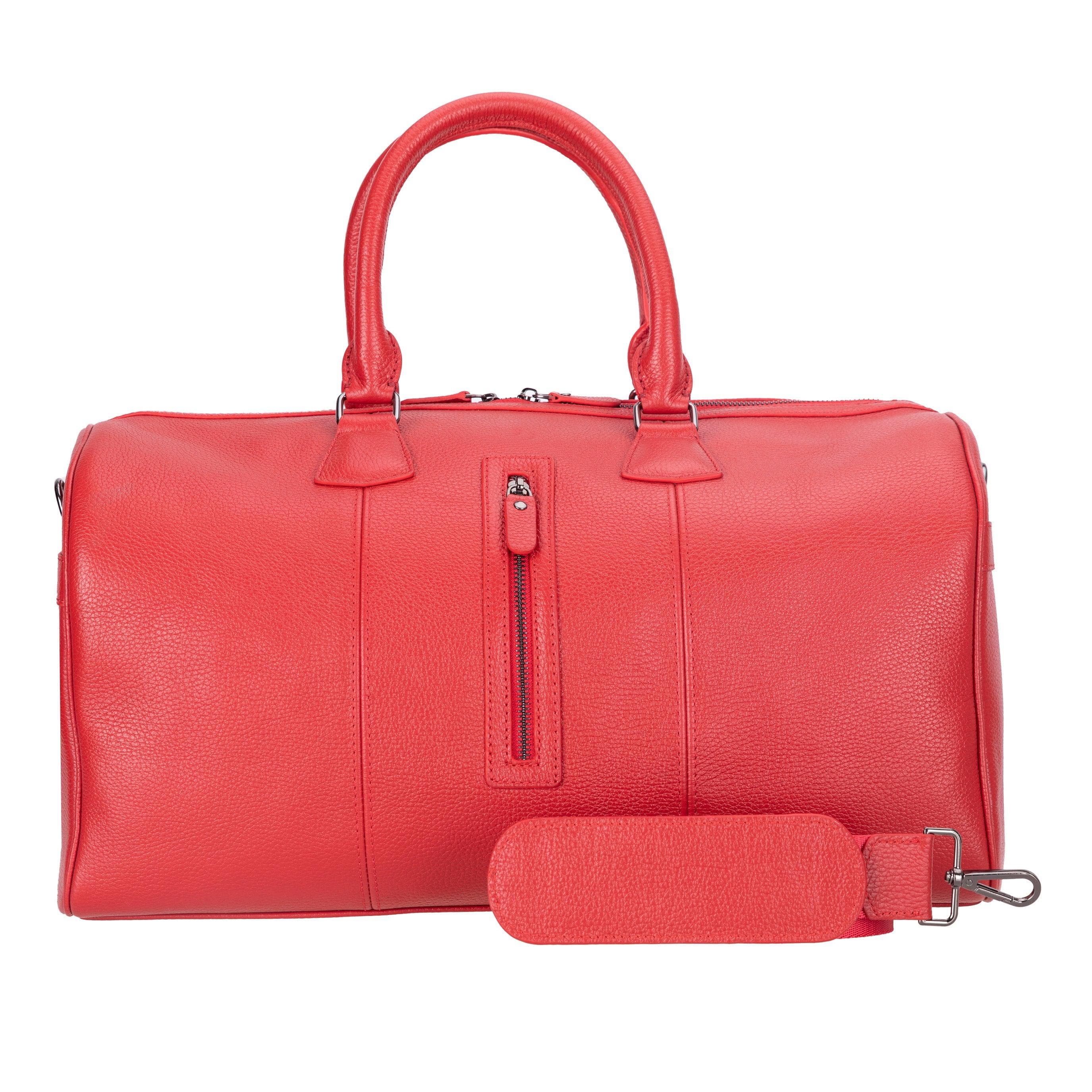 Dolly Leather Weekend Duffle Bag Bouletta