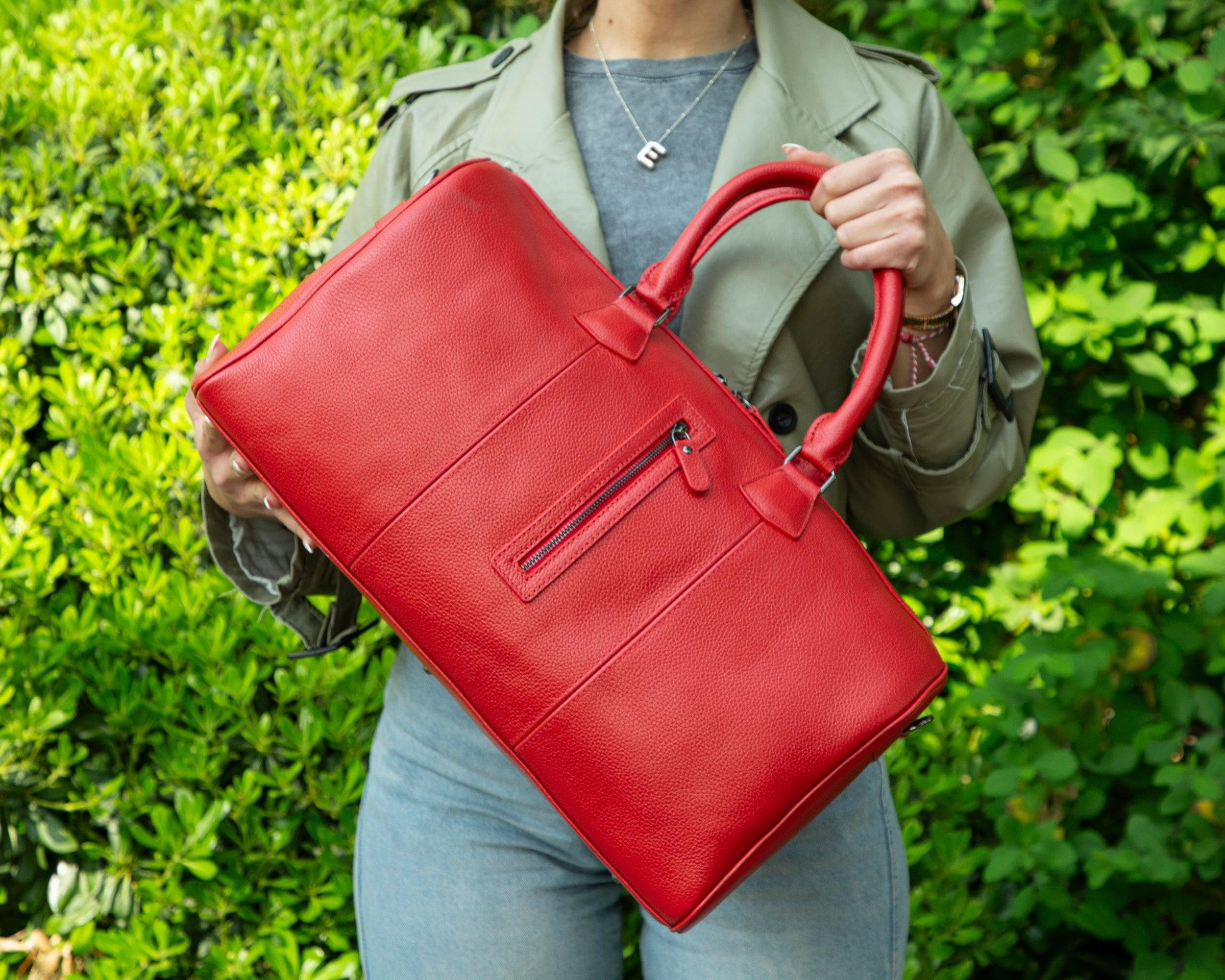 Dolly Leather Weekend Duffle Bag Bouletta