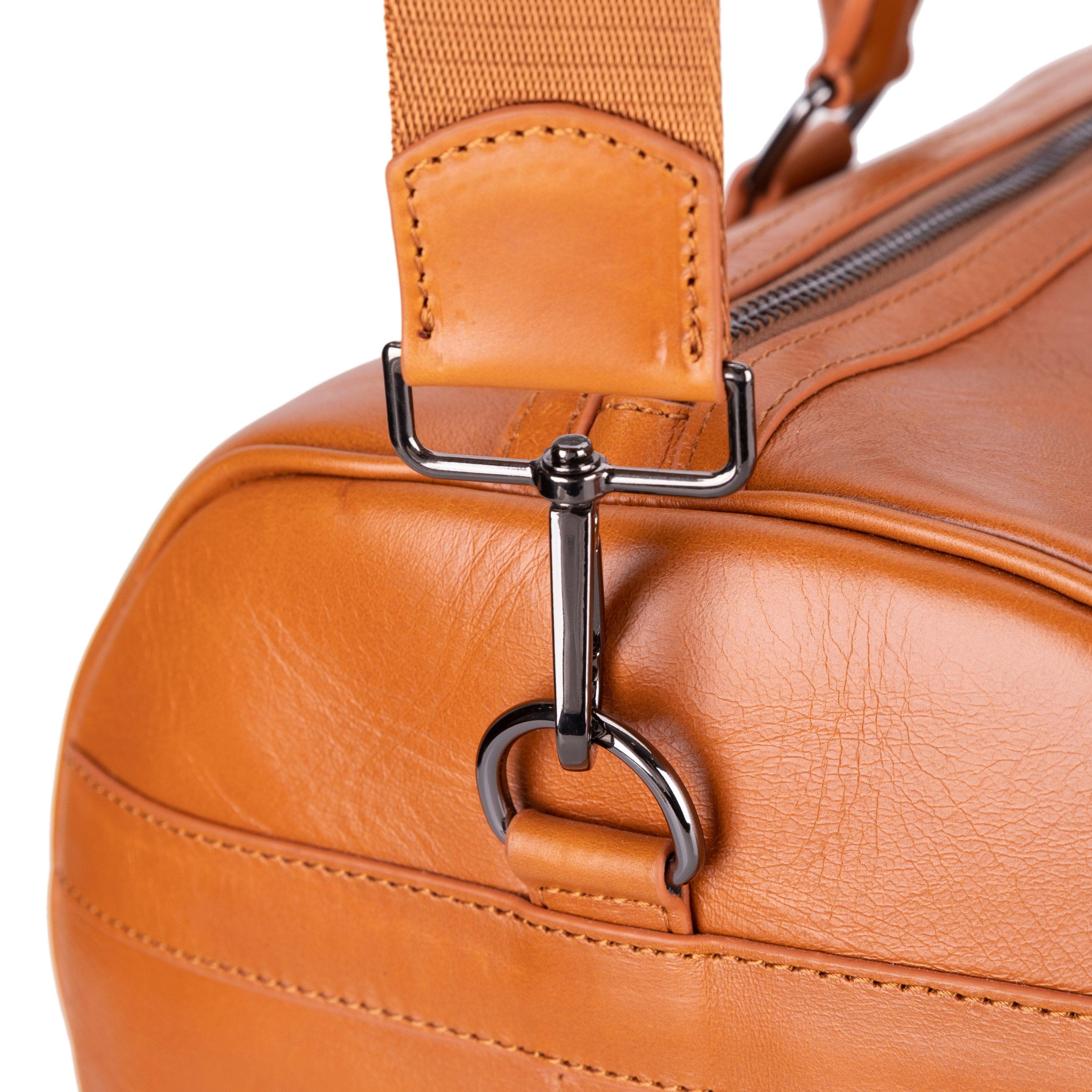 Dolly Leather Weekend Duffle Bag Bouletta