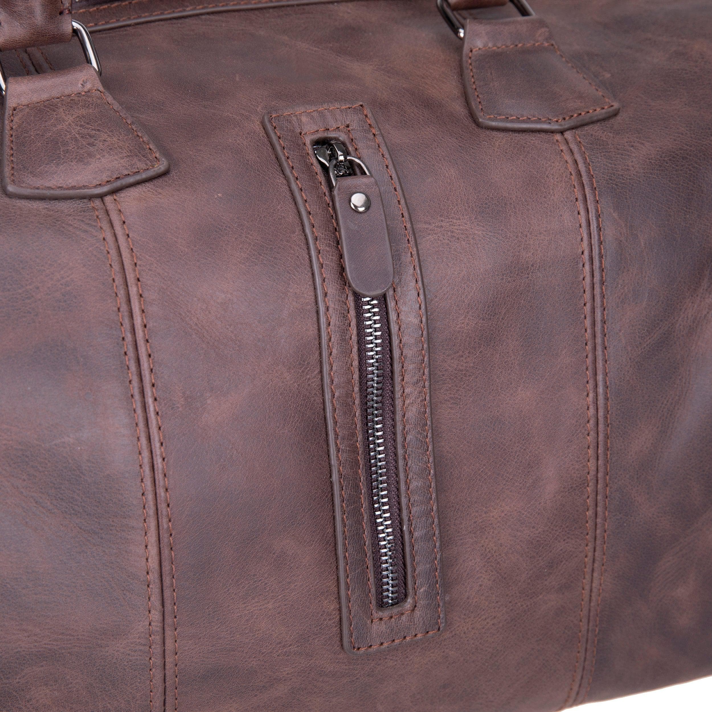 Dolly Leather Weekend Duffle Bag Bouletta
