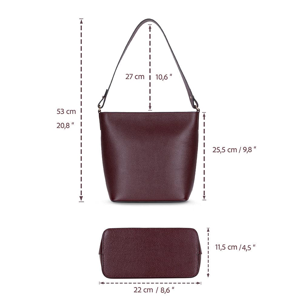 Elena Women's Leather Bag Bouletta