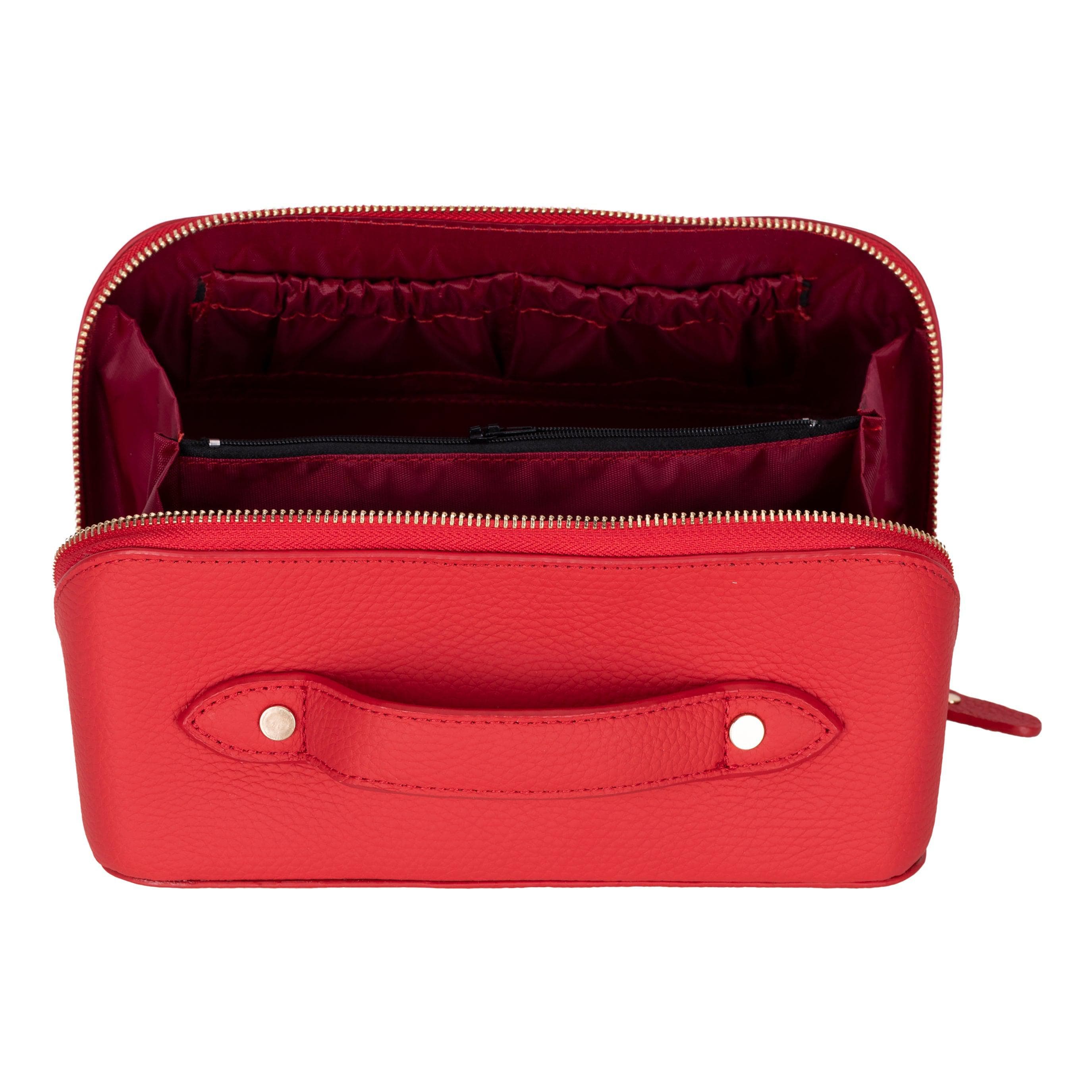 Ella Genuine Leather Dopp Kit Bouletta