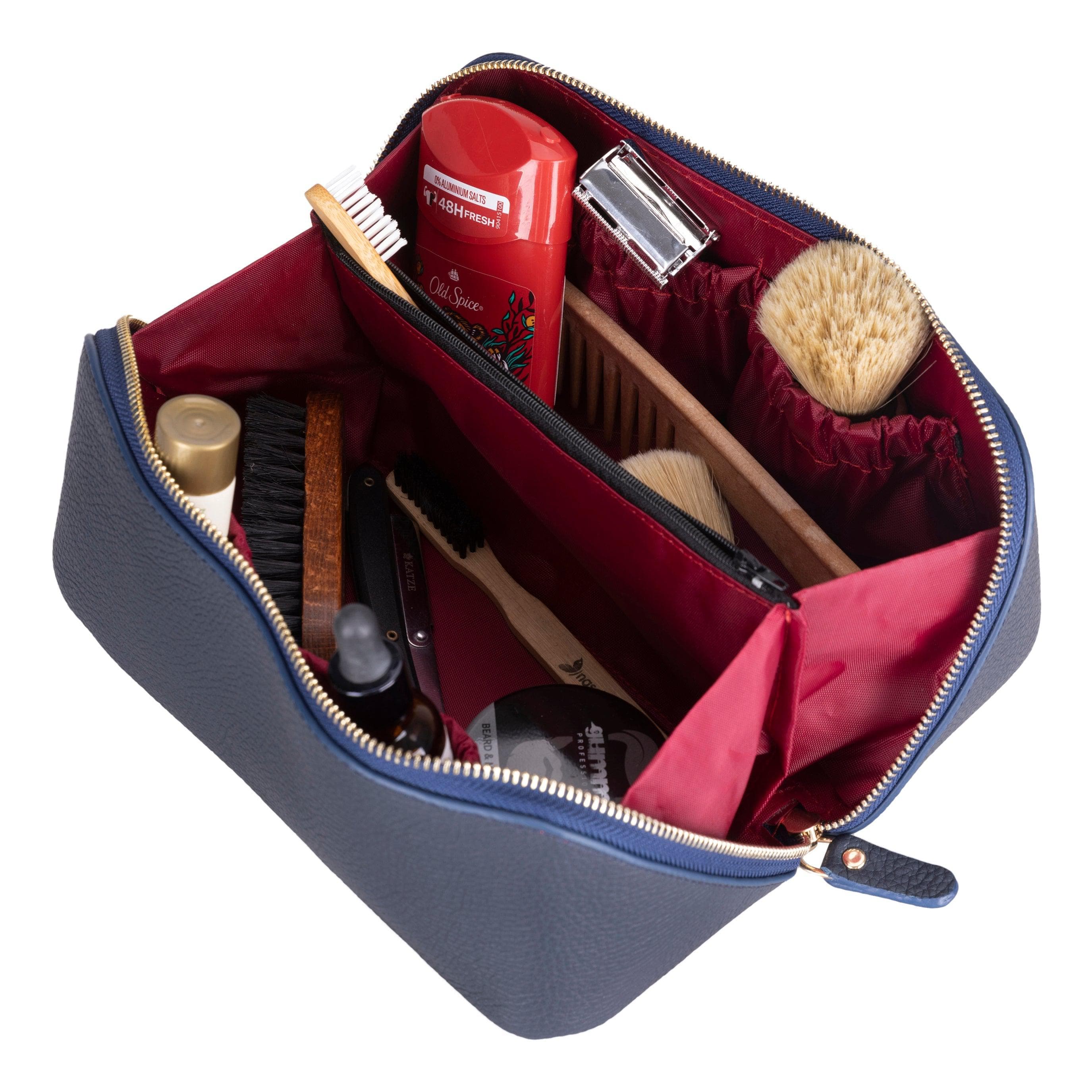 Ella Genuine Leather Dopp Kit Bouletta