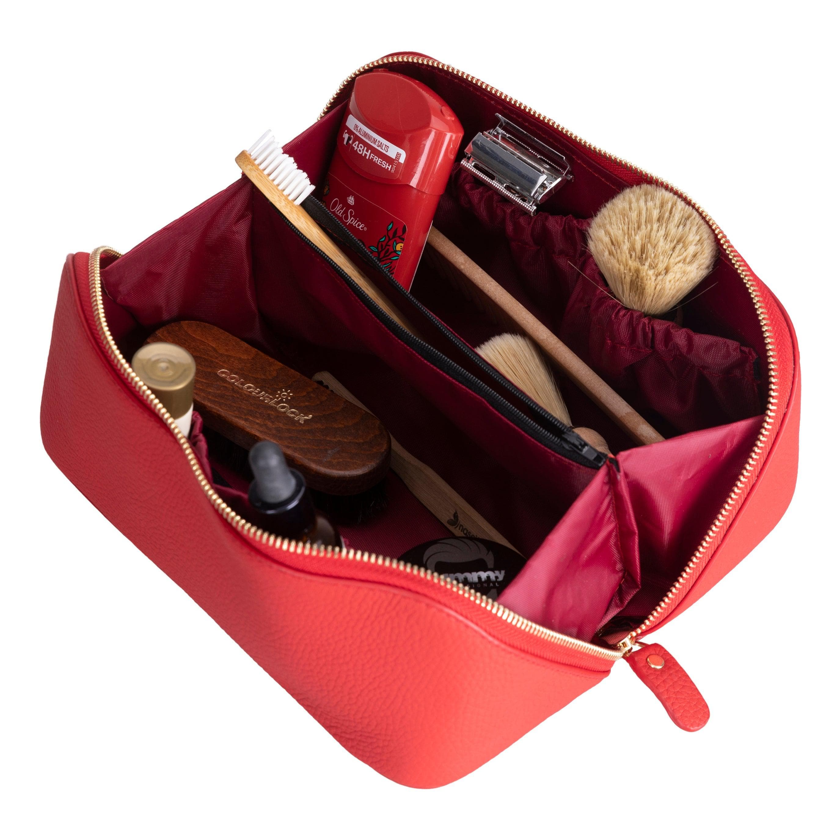 Ella Genuine Leather Dopp Kit Bouletta