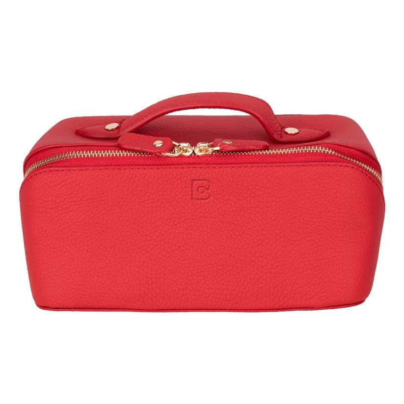 Ella Genuine Leather Dopp Kit Flame Bouletta