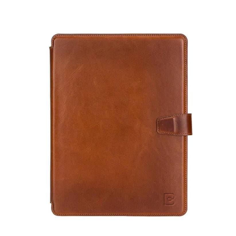 Eto iPad 10.2" Leather Wallet Case Tan Bouletta