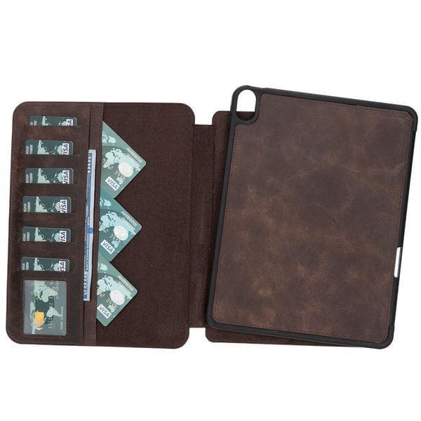Eto iPad Air 10.9" Leather Wallet Case I Pad Air 10.9" 2020 4th Gen / Brown Bouletta