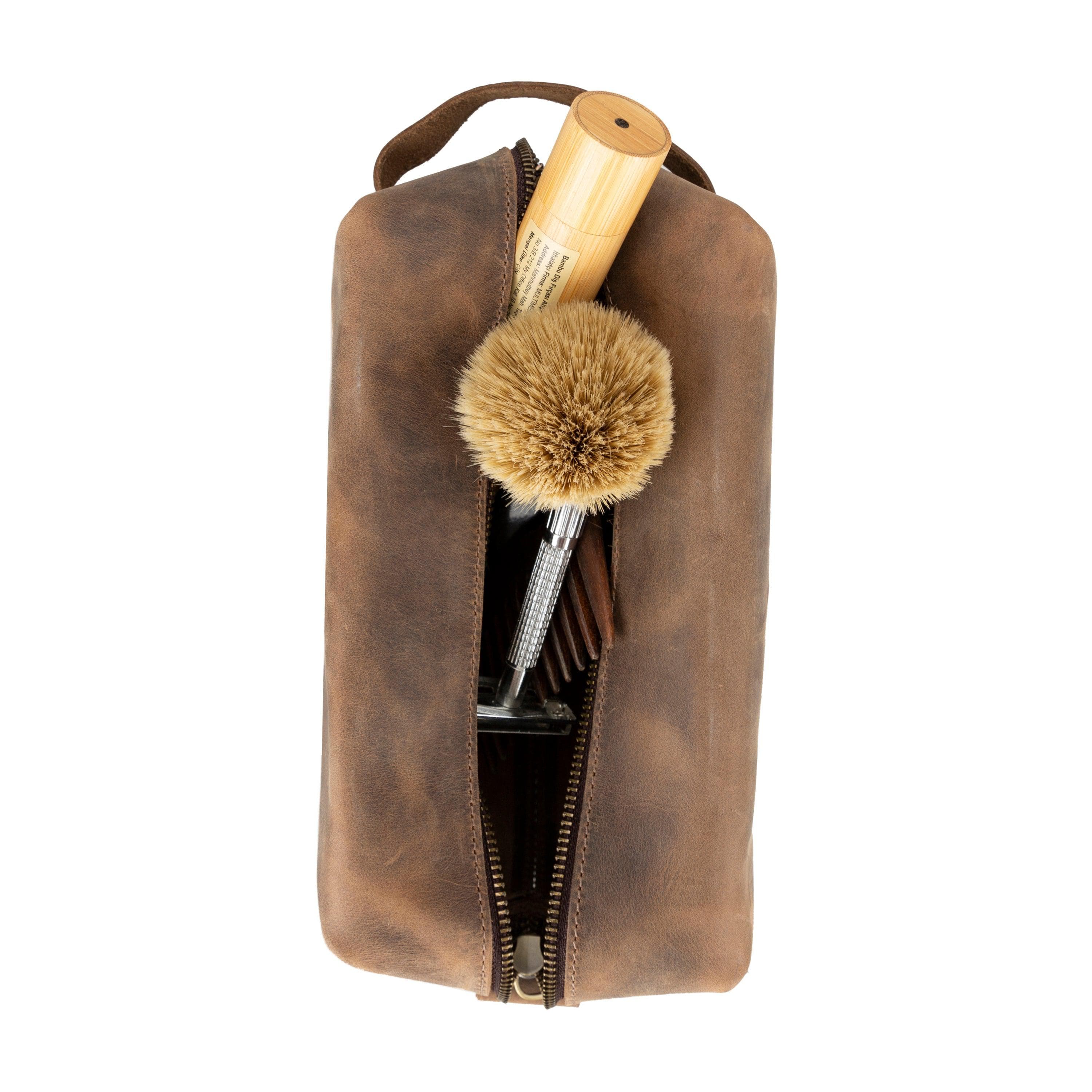Eve Leather Dopp Kit, Medium Bouletta