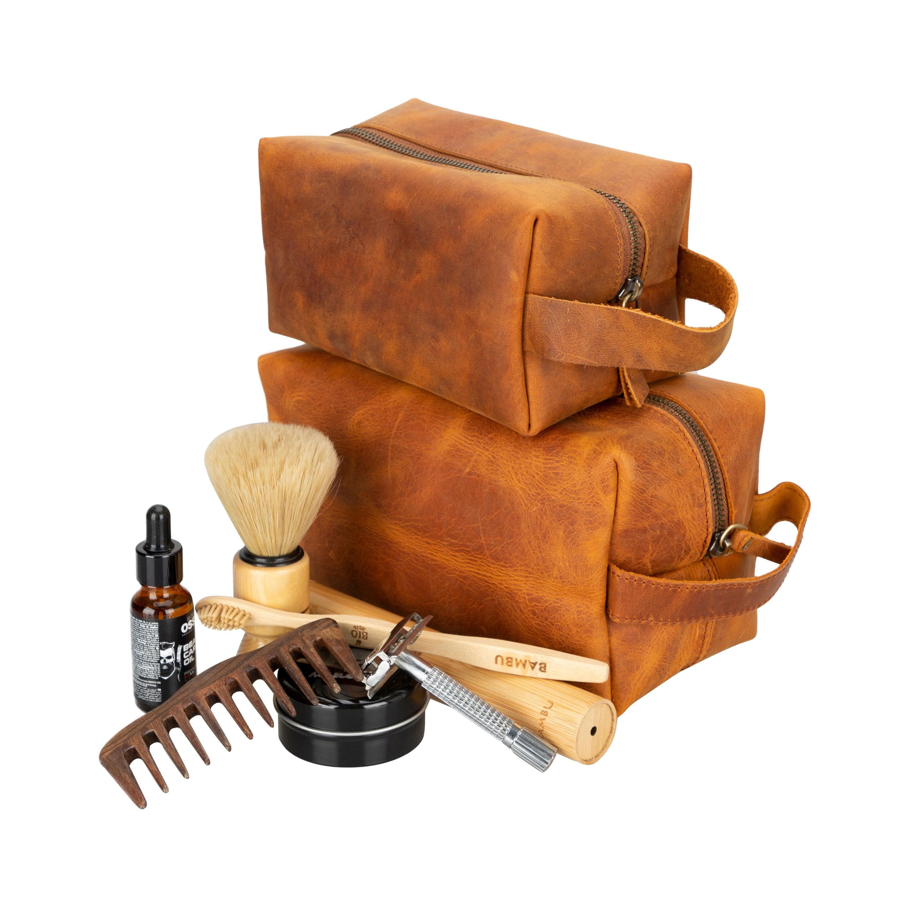 Eve Leather Dopp Kit, X Large Bouletta