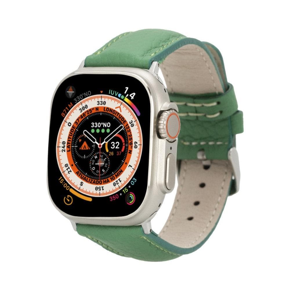 Exeter Classic Apple Watch Leather Straps Green / Leather Bouletta