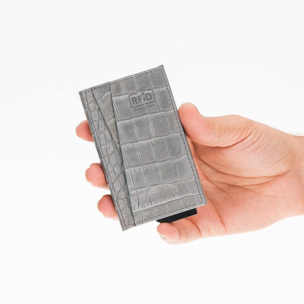 Fernando Leather RFID Card Holder Bouletta