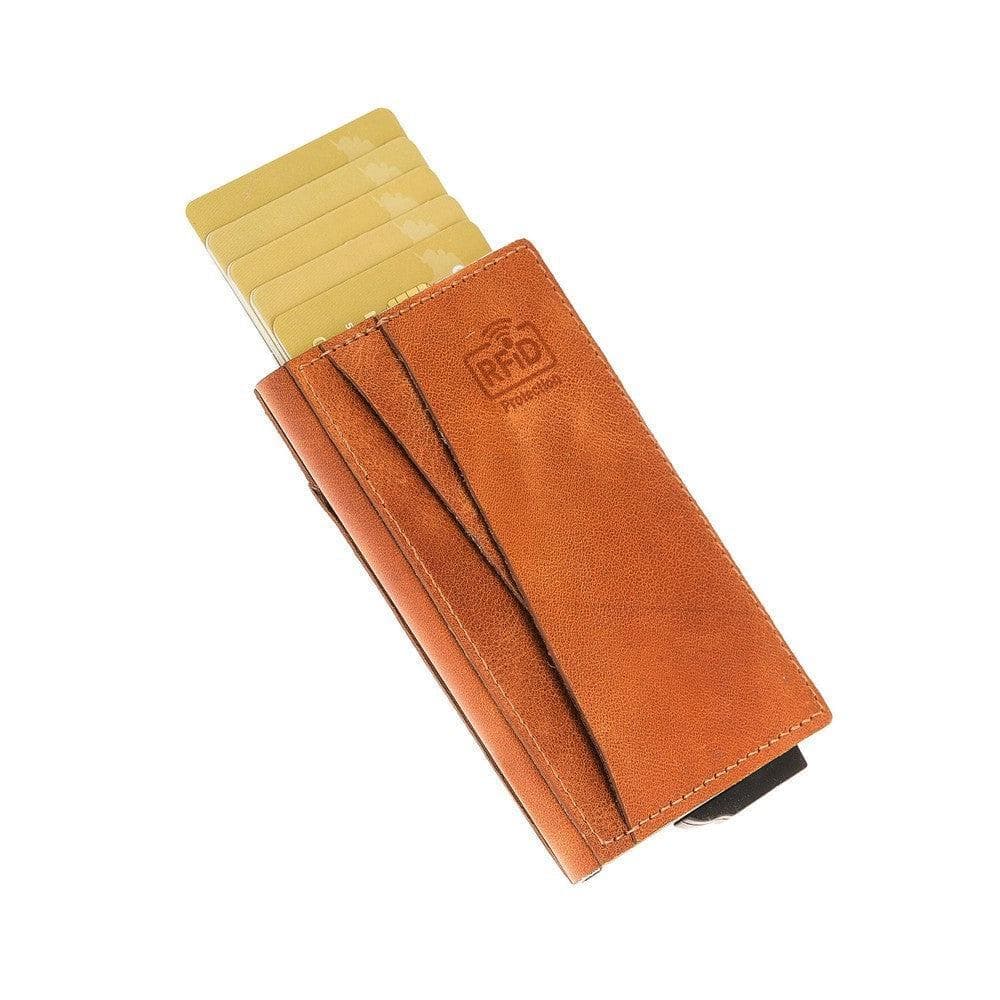 Fernando Leather RFID Card Holder Bouletta