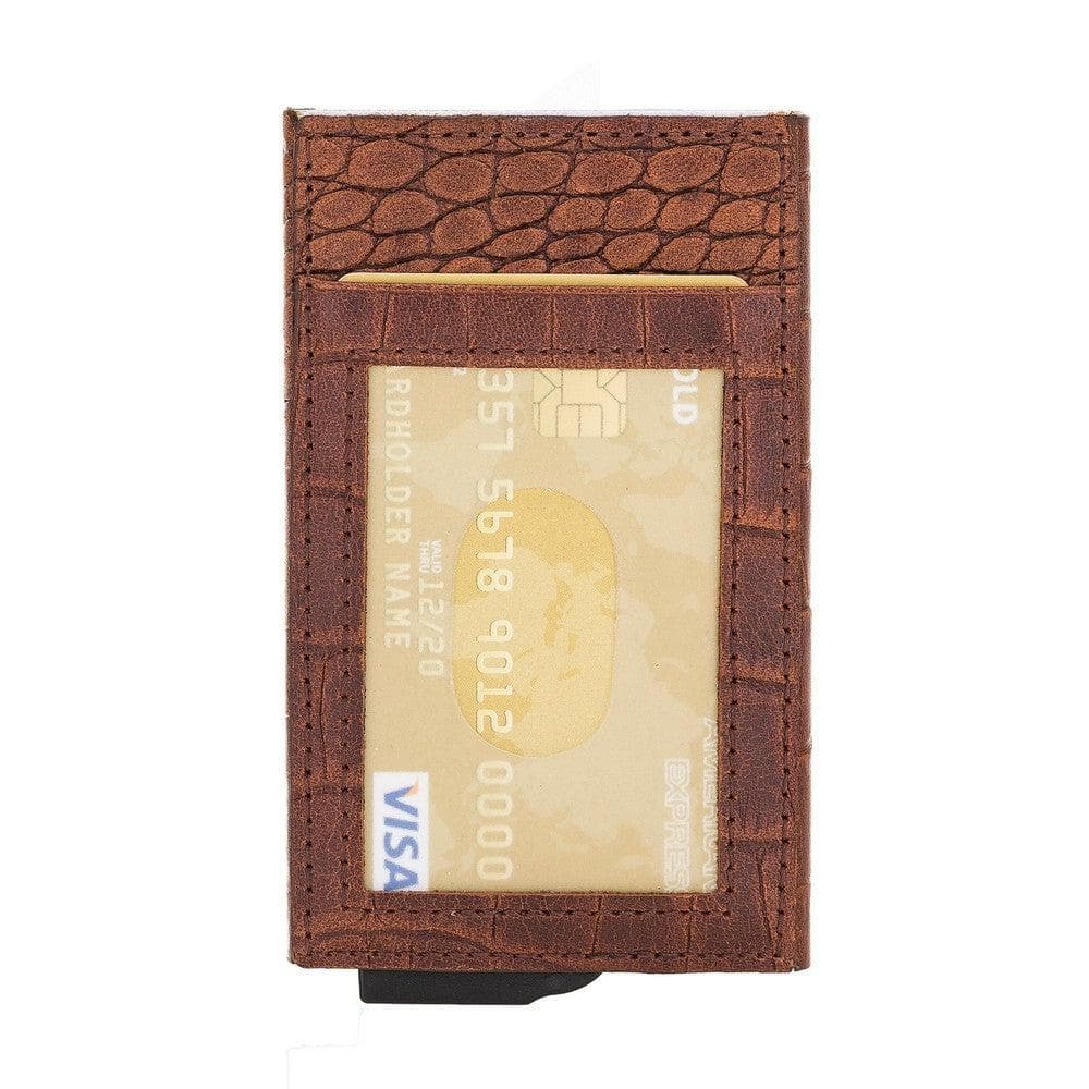 Fernando Leather RFID Card Holder Bouletta