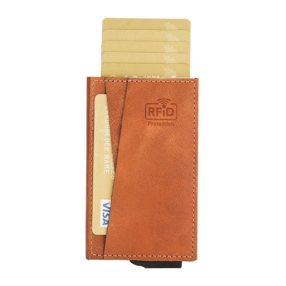 Fernando Leather RFID Card Holder Bouletta