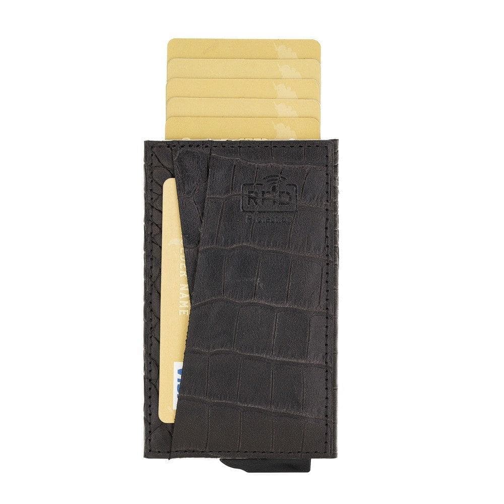 Fernando Leather RFID Card Holder Bouletta