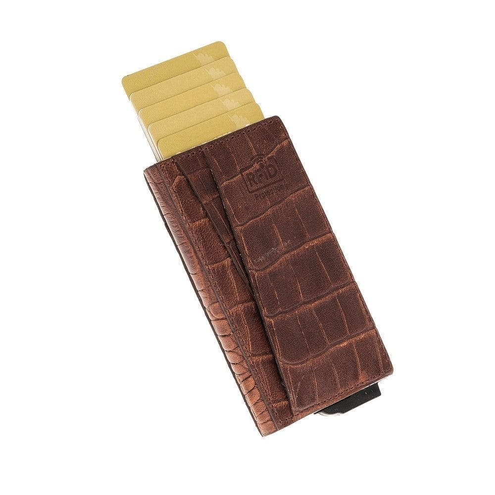 Fernando Leather RFID Card Holder Bouletta