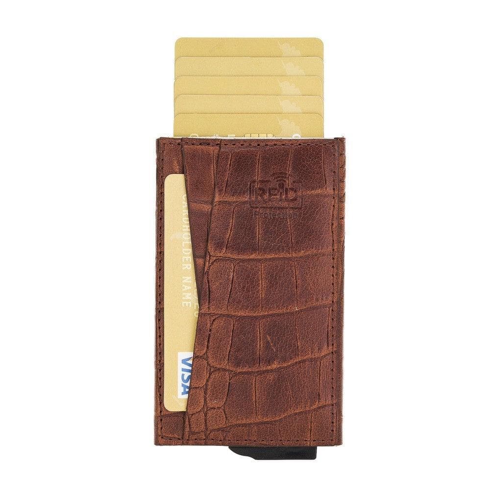 Fernando Leather RFID Card Holder Bouletta