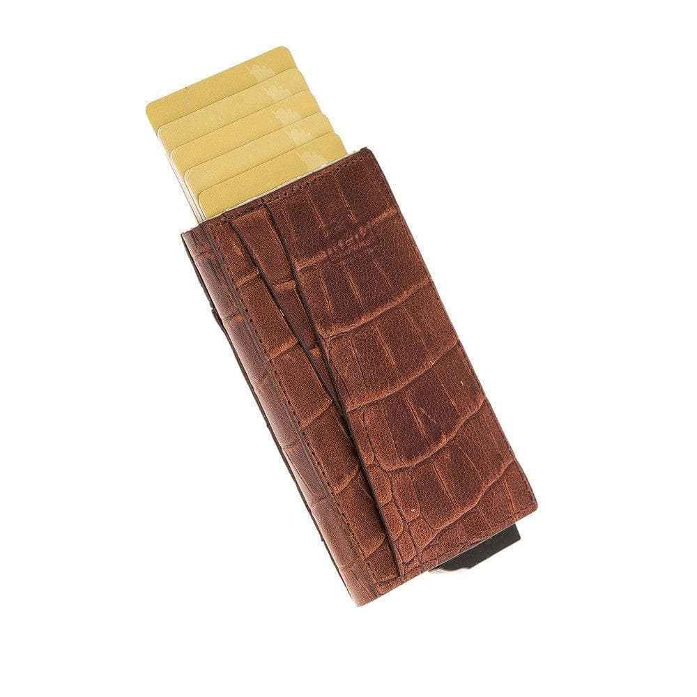 Fernando Leather RFID Card Holder Bouletta